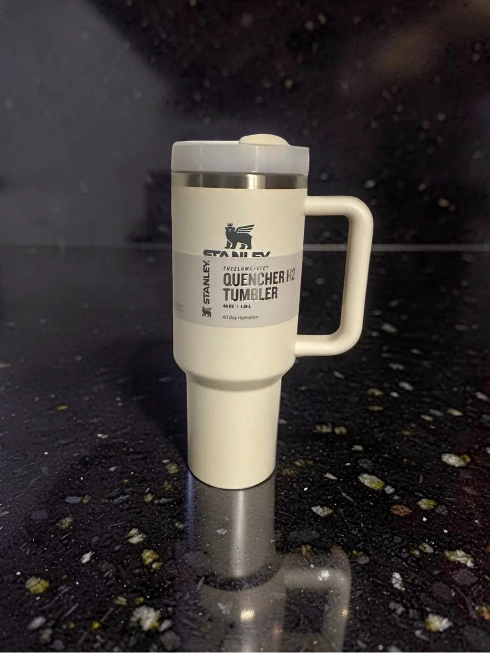 Big Grip Stanley Travel Quencher 40 oz. New with tags. Frost Pearlescent